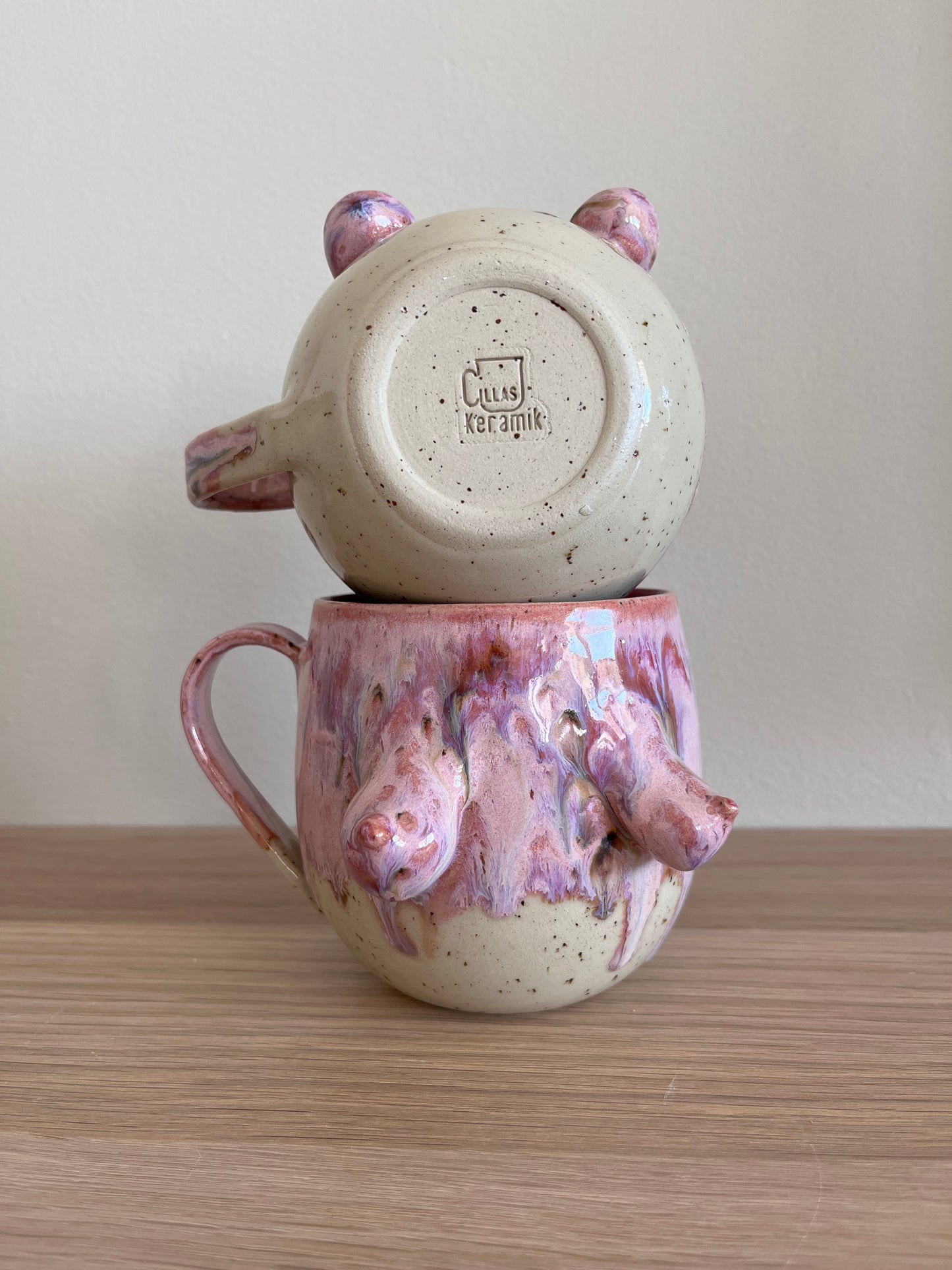 Tuttkopp Pink drip