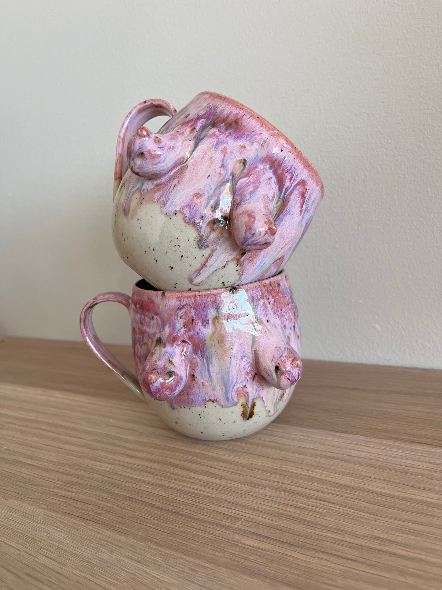 Tuttkopp Pink drip
