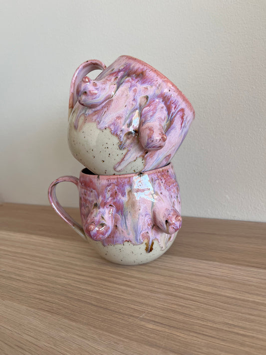 Tuttkopp Pink drip