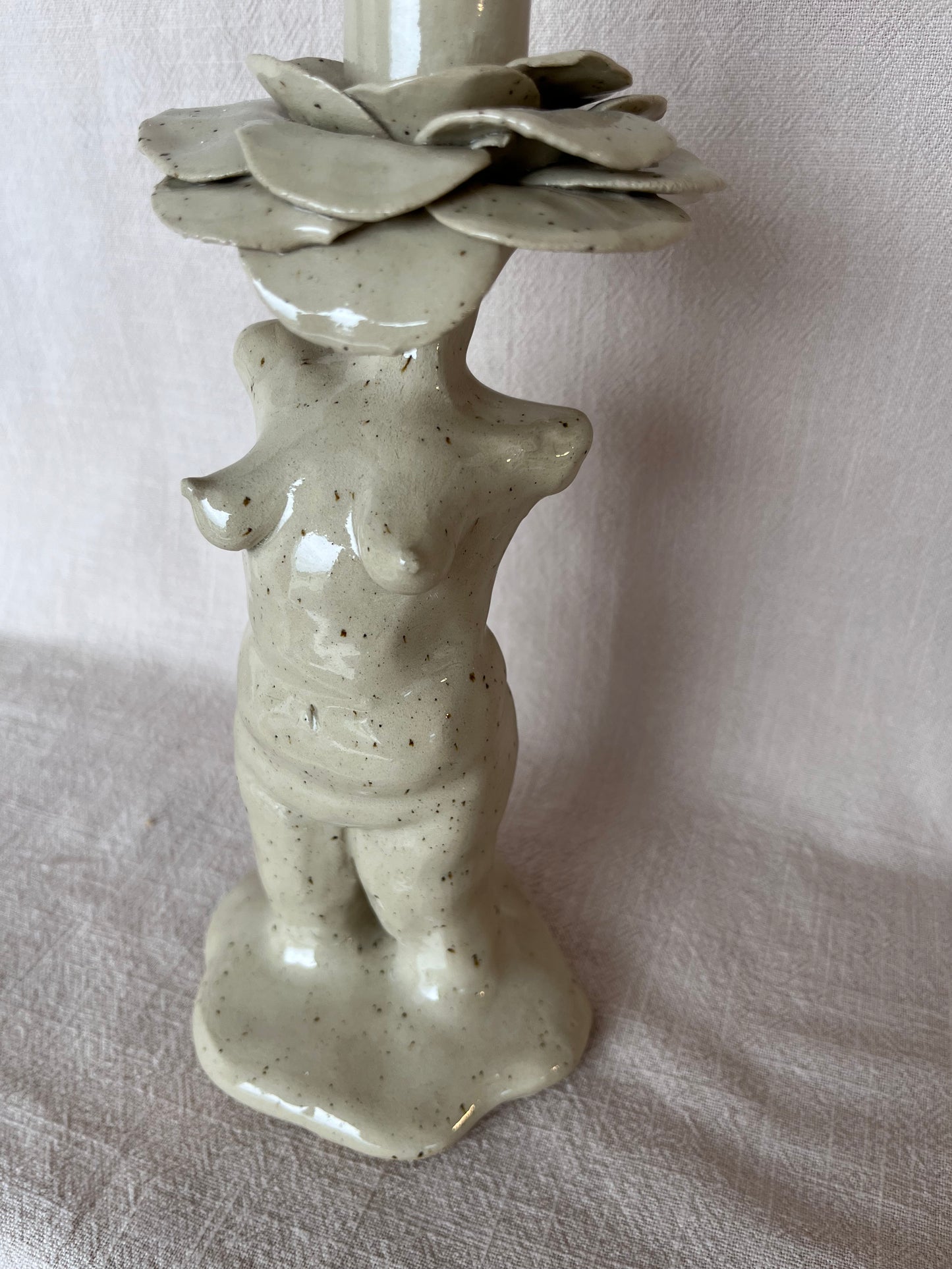Skulptur ljusstake