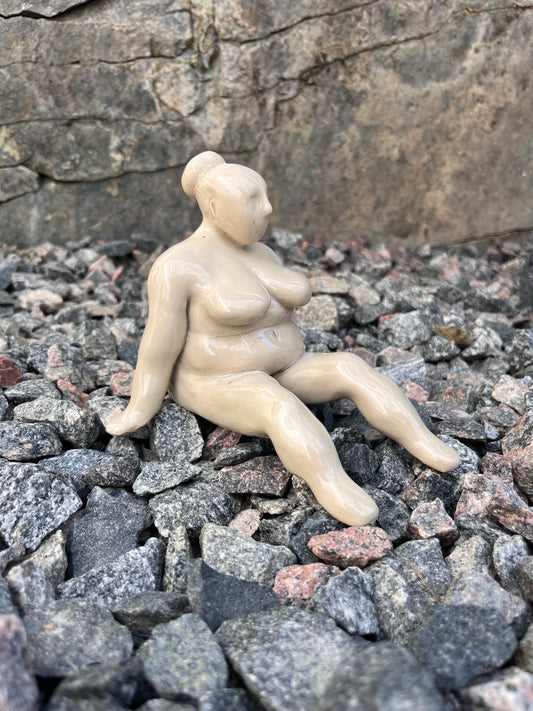 Skulptur ”Solbadaren”