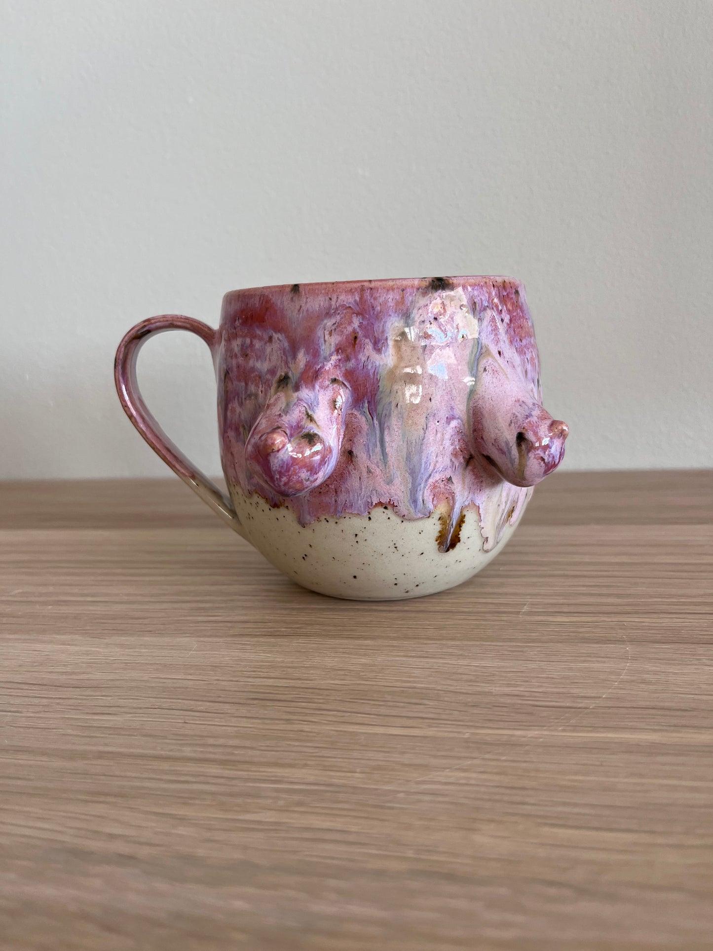 Tuttkopp Pink drip
