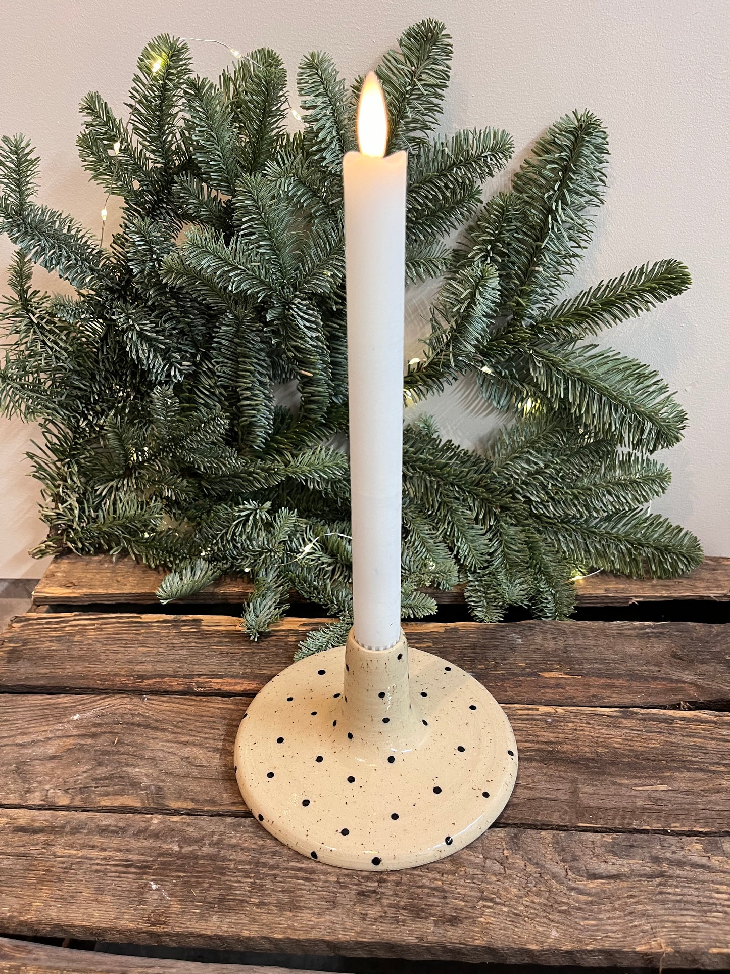 Ljusstake ”Polkadott” #2
