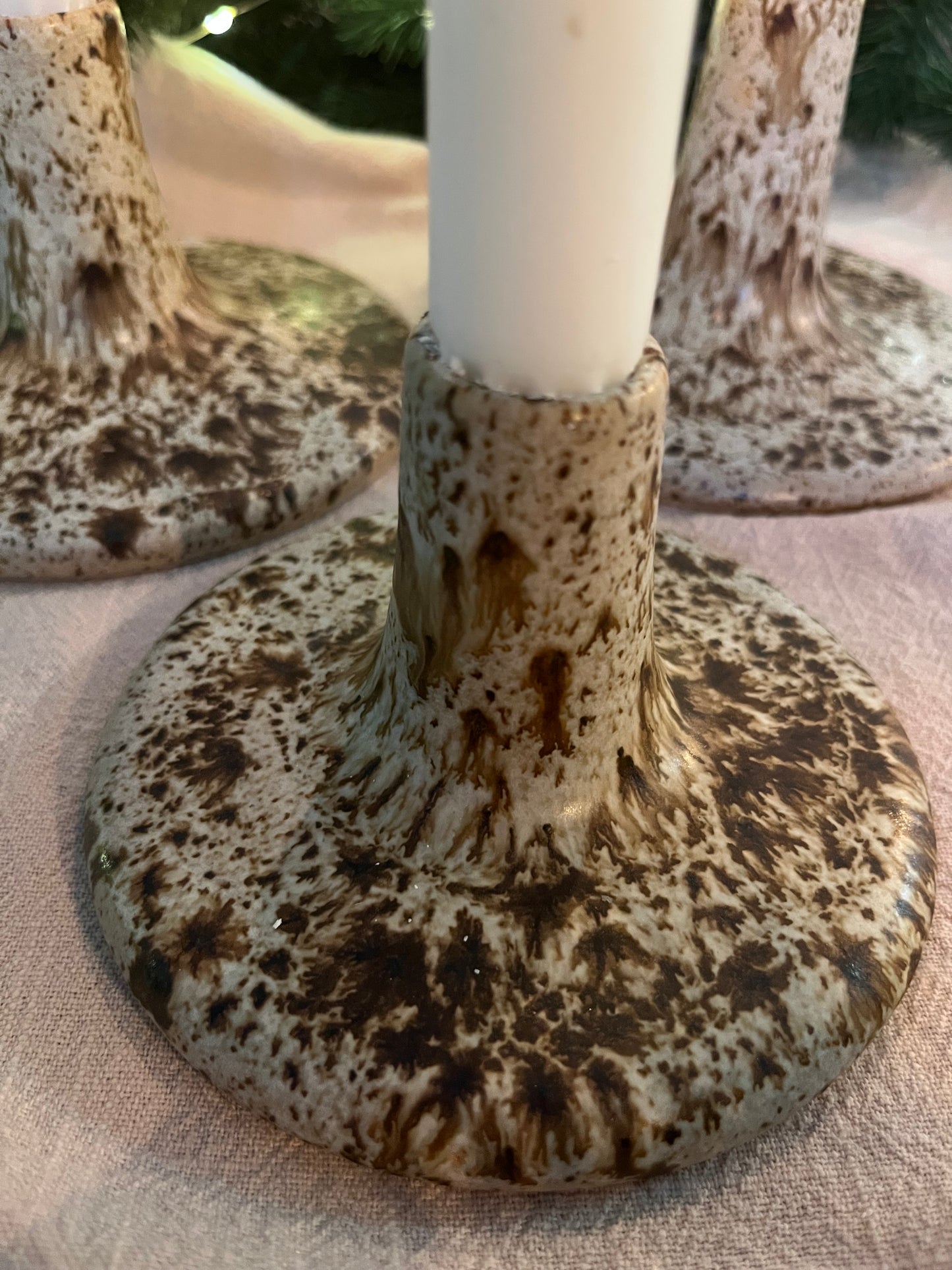 Ljusstake Brunspräcklig