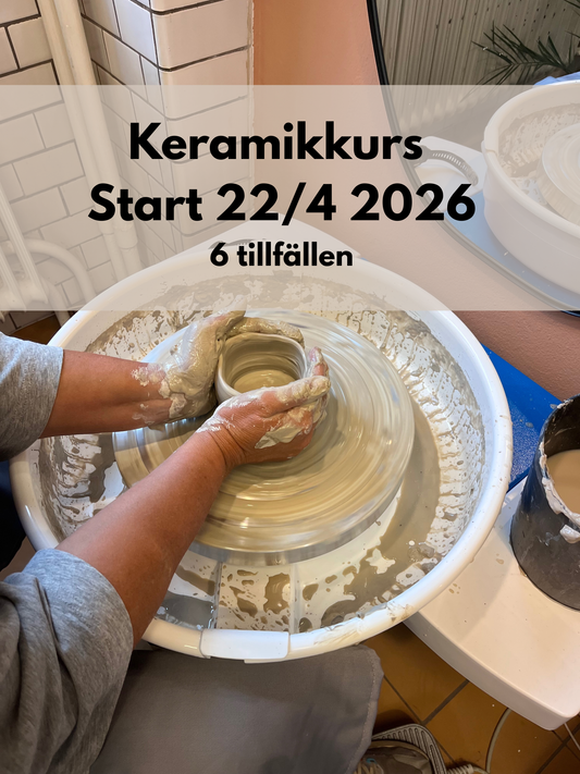 Keramikkurs Start 22/4 2026