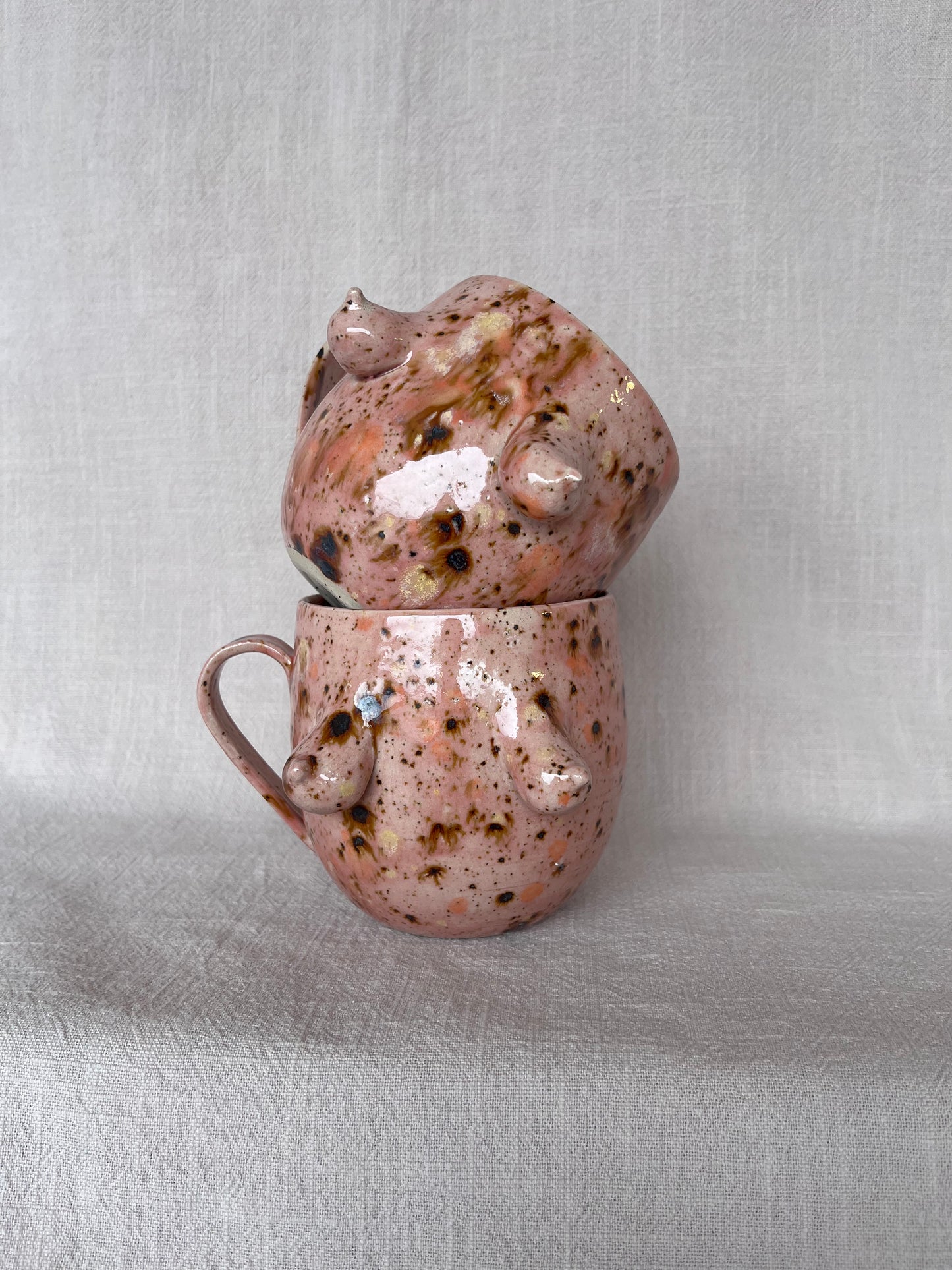 Tuttkopp Pink Splash