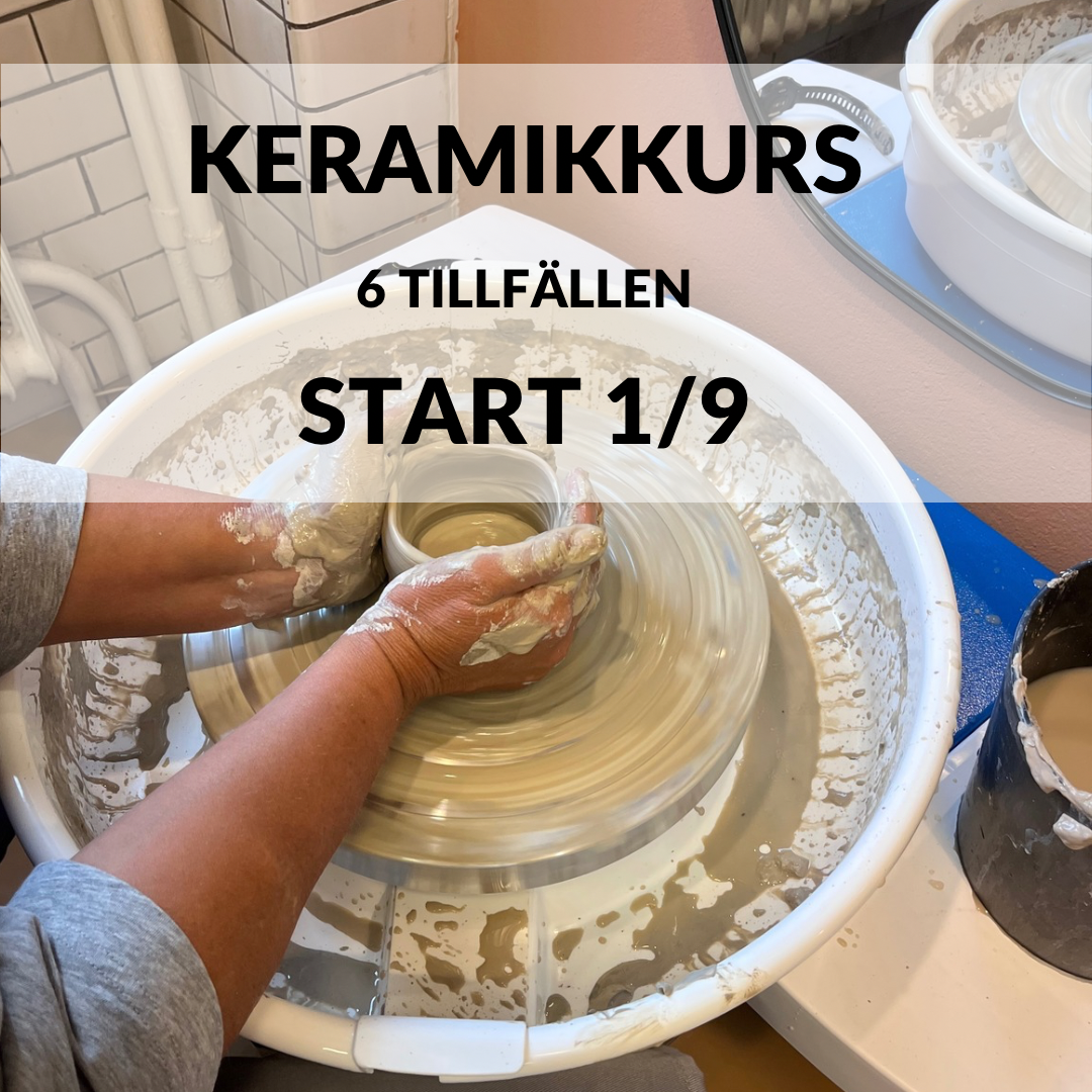 Keramikkurs Start 1/9 2026