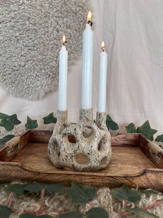 Ljusstake Brunspräcklig