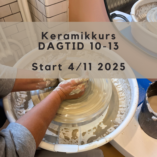 Keramikkurs Start 4/11 2025