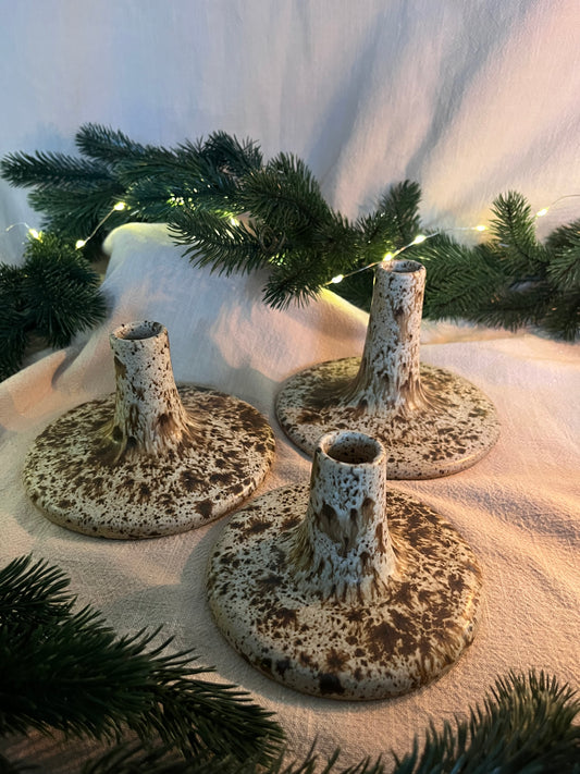 Ljusstake Brunspräcklig