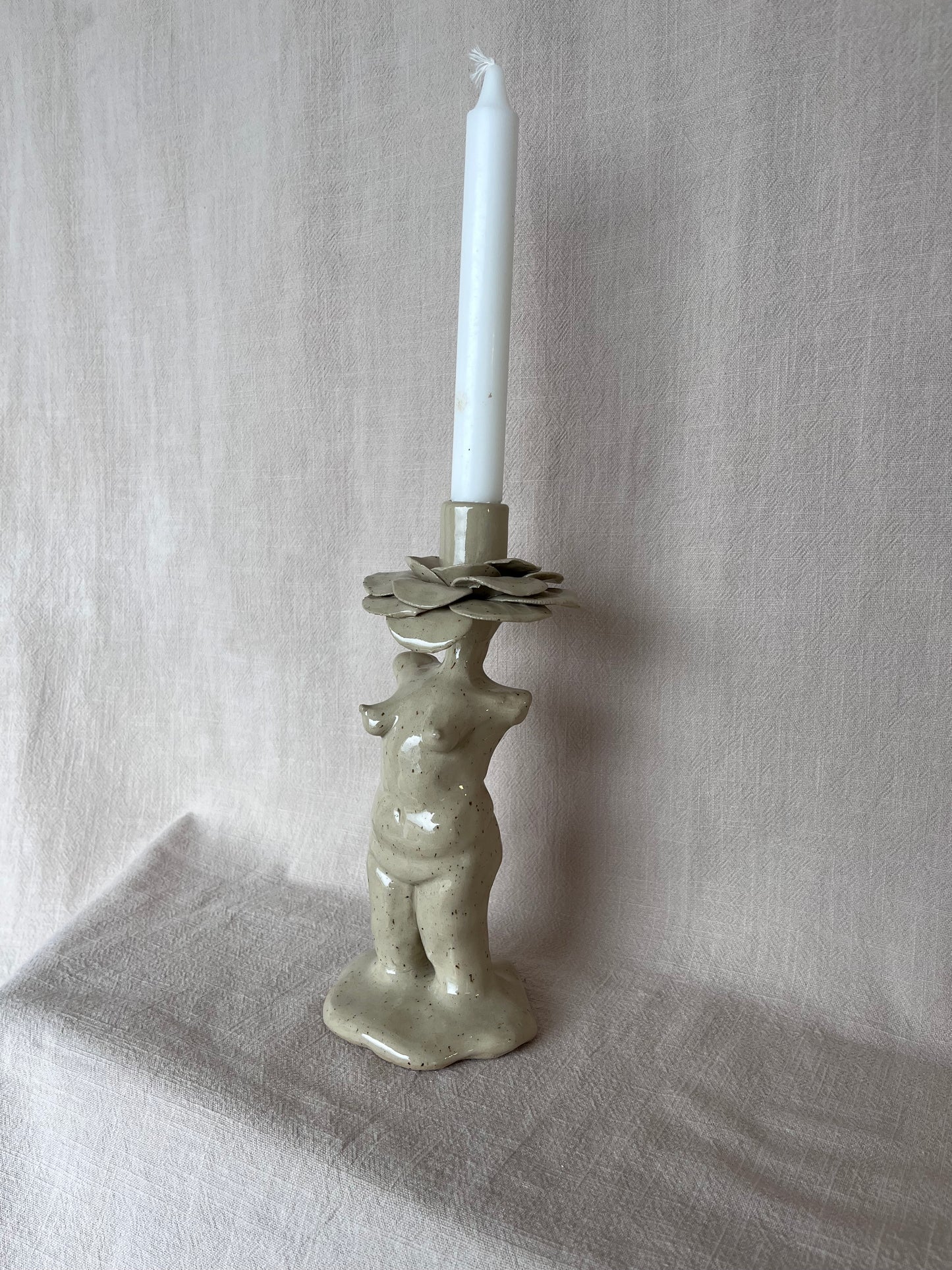 Skulptur ljusstake