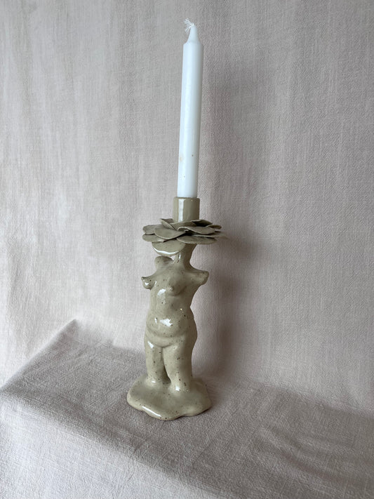 Skulptur ljusstake