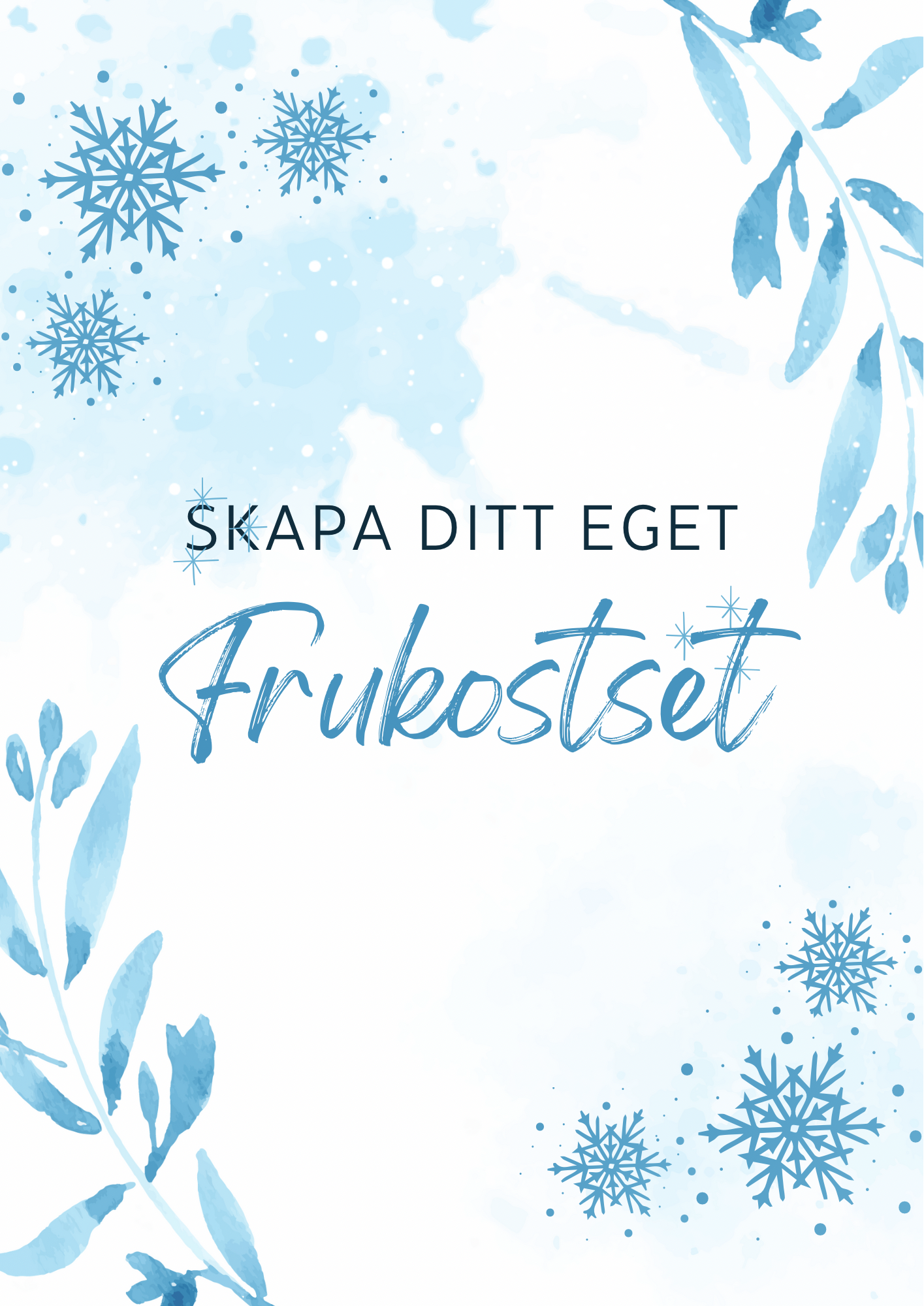 Skapa Frukost-set 12/2 kl. 13-15