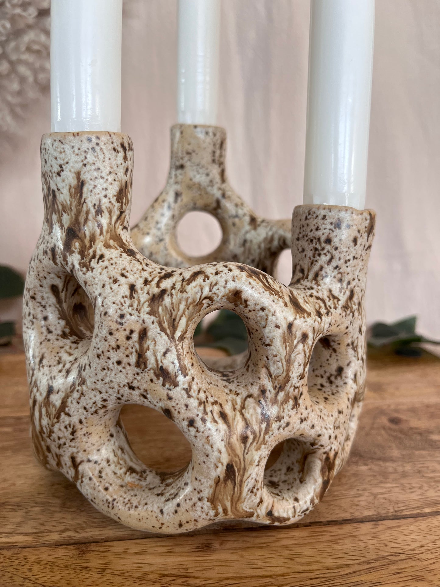 Ljusstake Brunspräcklig