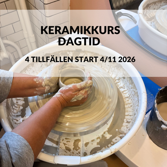 Keramikkurs Dagtid 4/11 2026